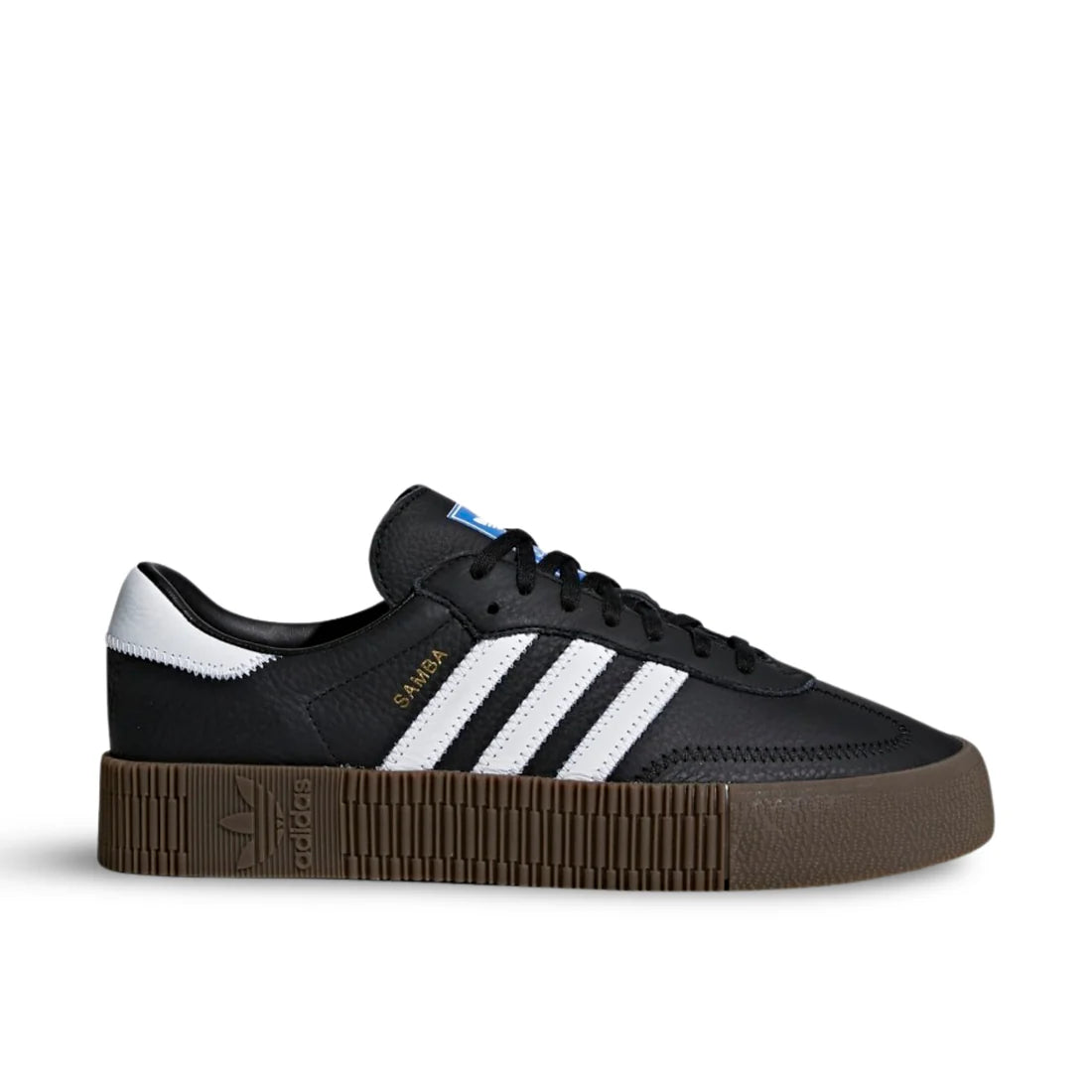 ADIDAS SAMBAROSE 'CORE BLACK' WOMEN'S SNEAKERS