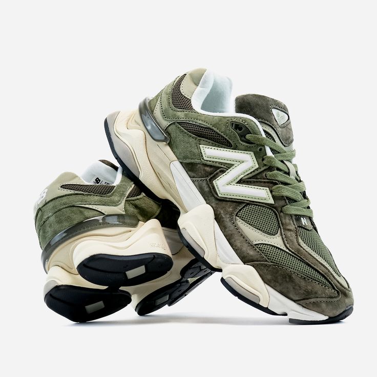 Dark Camo New Balance 9060 sneakers available online at Foreverdrip