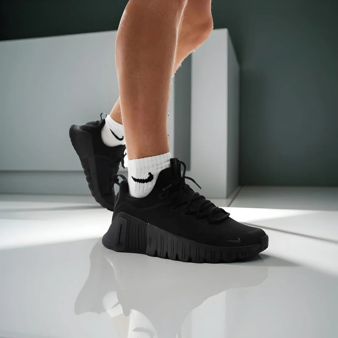 NIKE FREE METCON 6 "Triple Black" Training Shoes