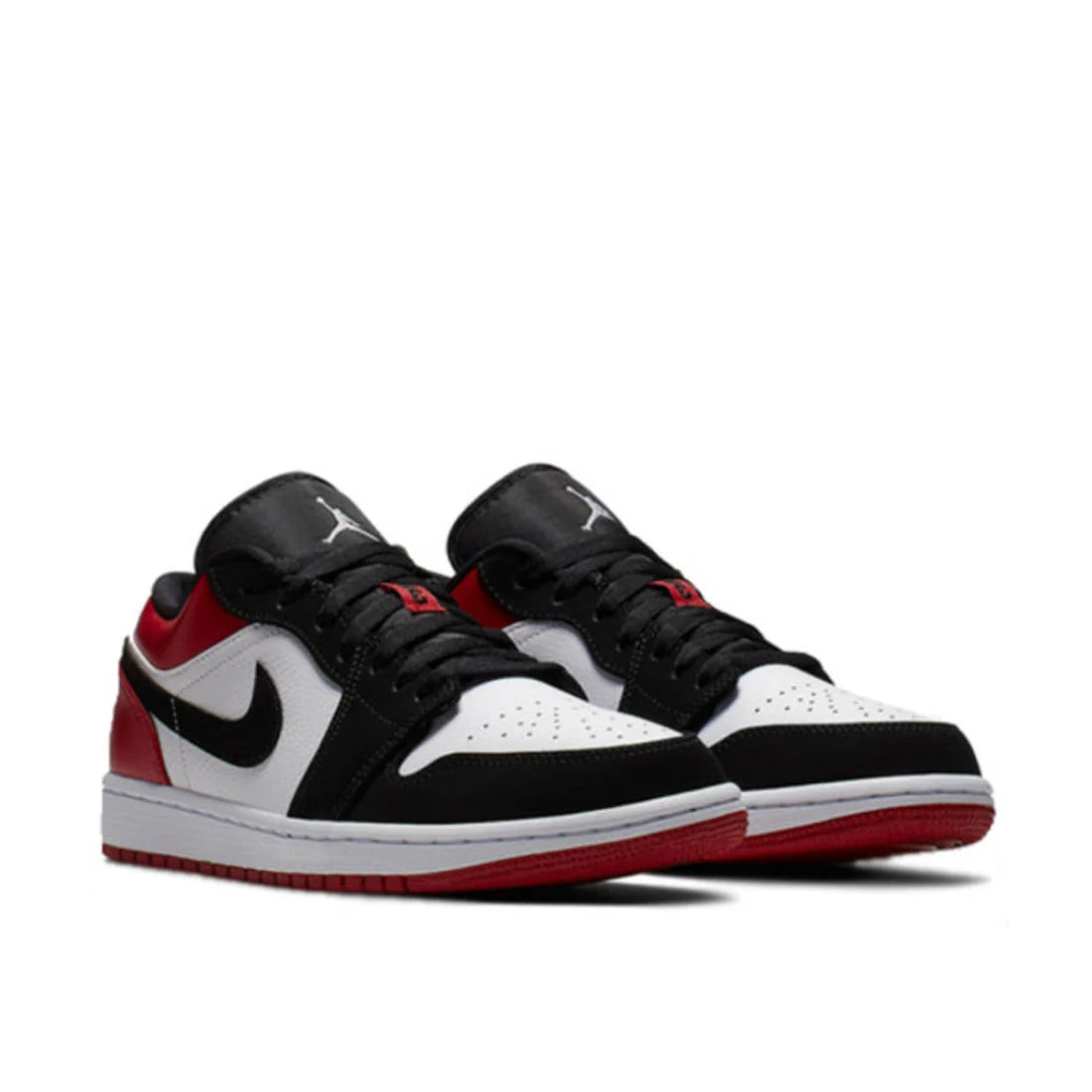 AIR JORDAN 1 LOW – BLACK TOE UNISEX SNEAKERS