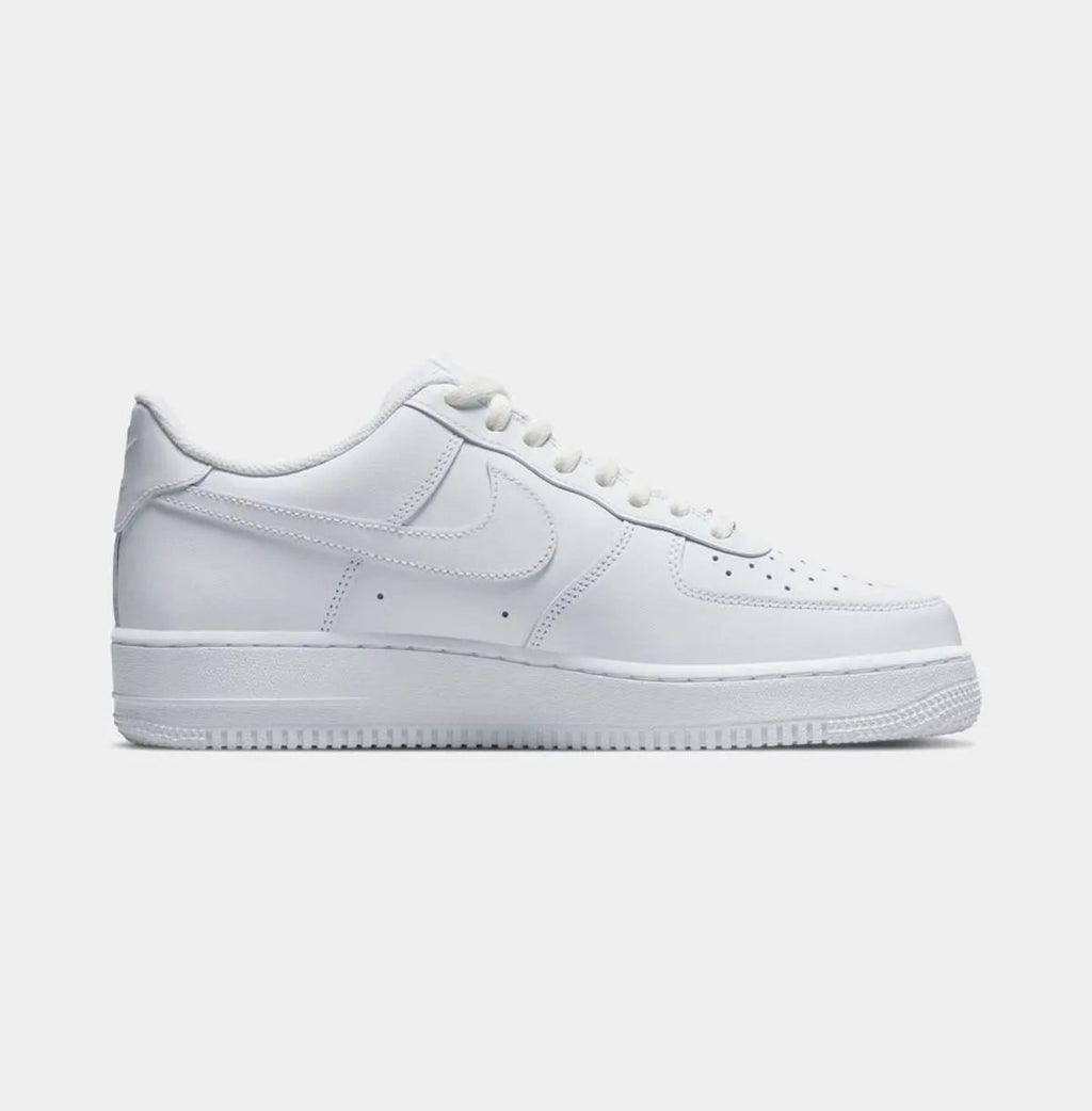 NIKE MENS AIR FORCE 1 '07 “Triple White” Foreverdrip