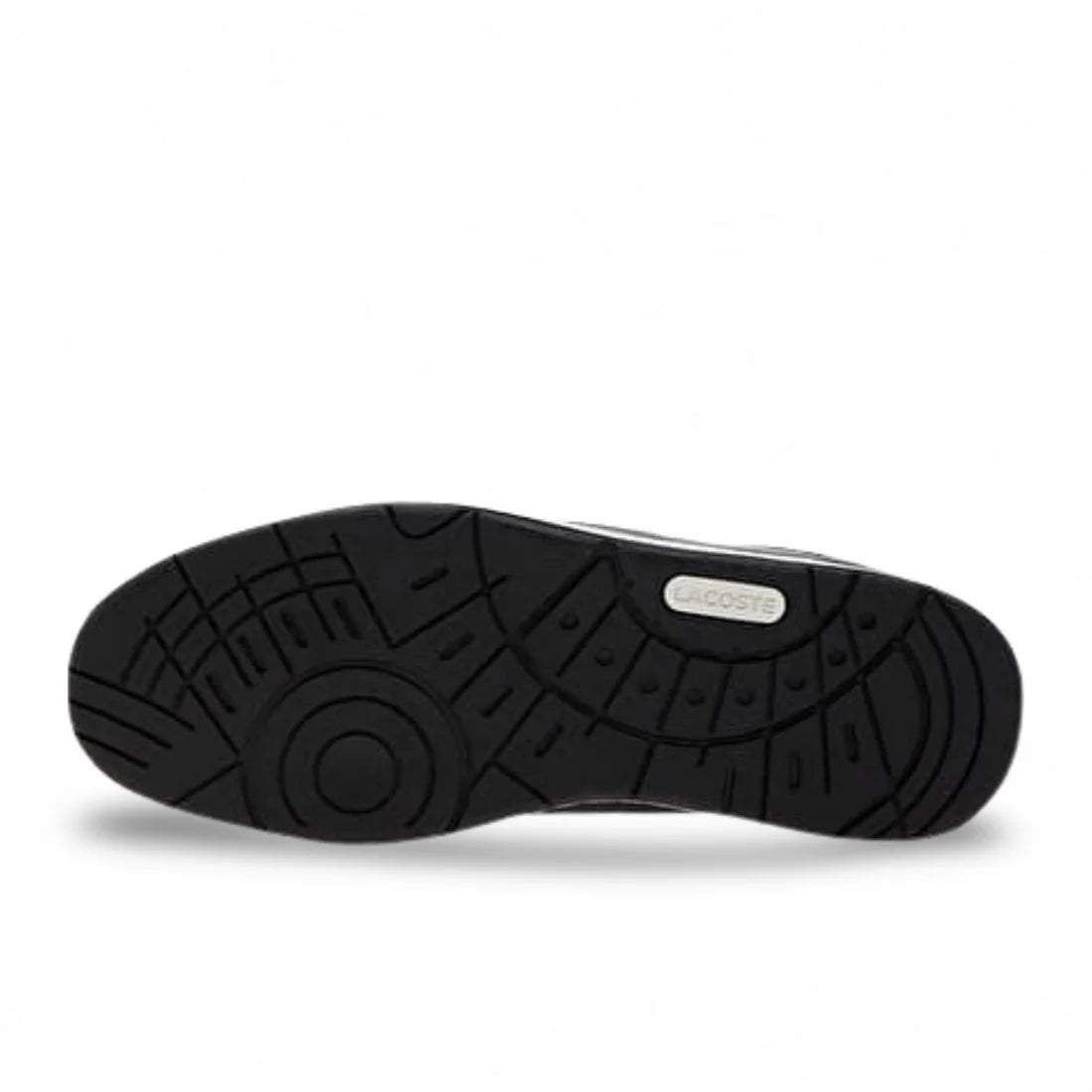 LACOSTE COURT CAGE – WHITE / BLACK COURT-INSPIRED SNEAKERS