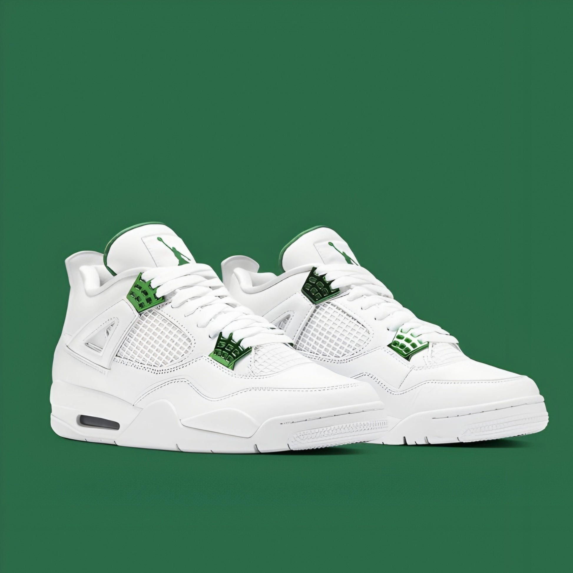 AIR JORDAN 4 'Metallic Green' Foreverdrip