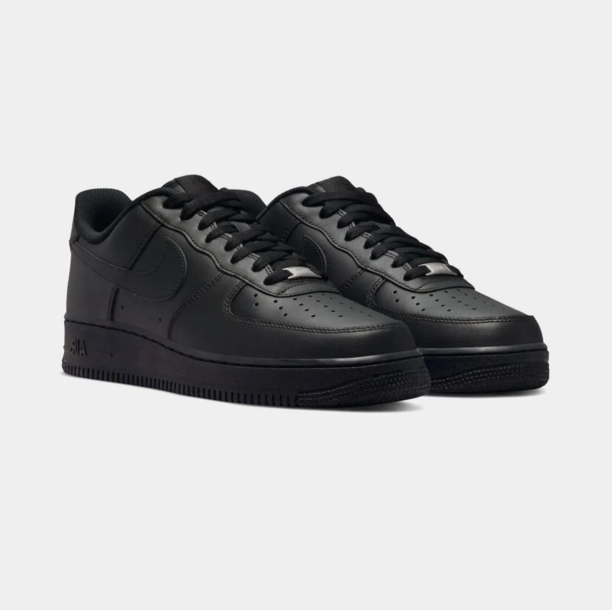 NIKE MENS AIR FORCE 1 '07 “Triple Black” Foreverdrip