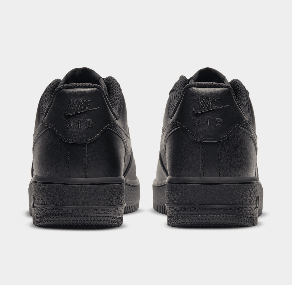 NIKE MENS AIR FORCE 1 '07 “Triple Black” Foreverdrip