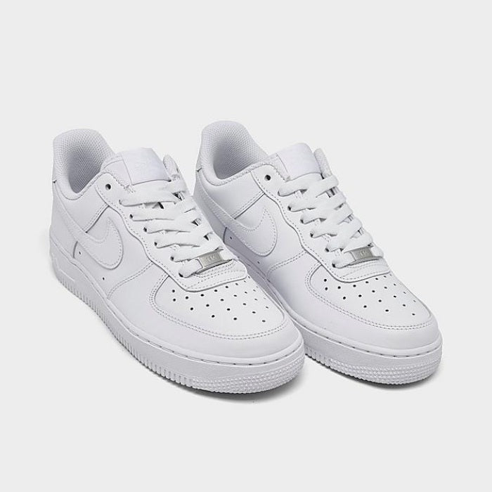 NIKE WOMENS AIR FORCE 1 '07 “Triple White” Foreverdrip